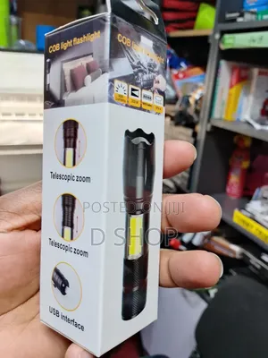 Portable COB Light Flashlight