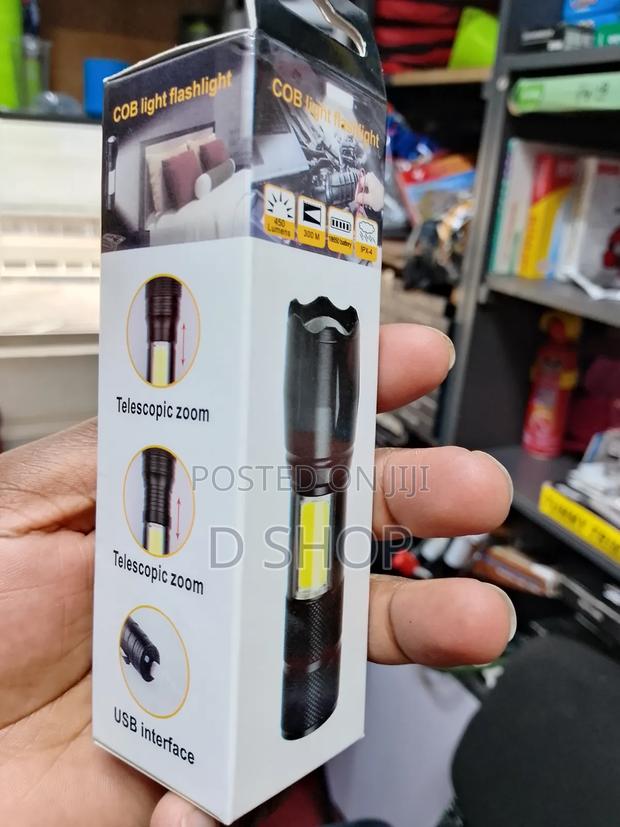 Portable COB Light Flashlight - main view