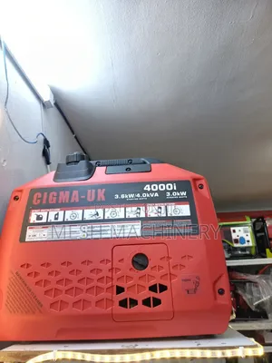 CIGMA-UK 4000i Silent Inverter Generator Manual Start
