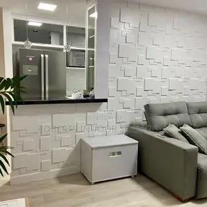 Multiple Distinct 3D Shaped Wall Panels
