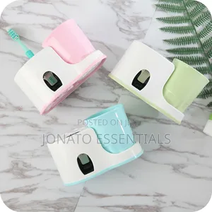 Automatic Toothpaste Dispenser Toothbrush Holder