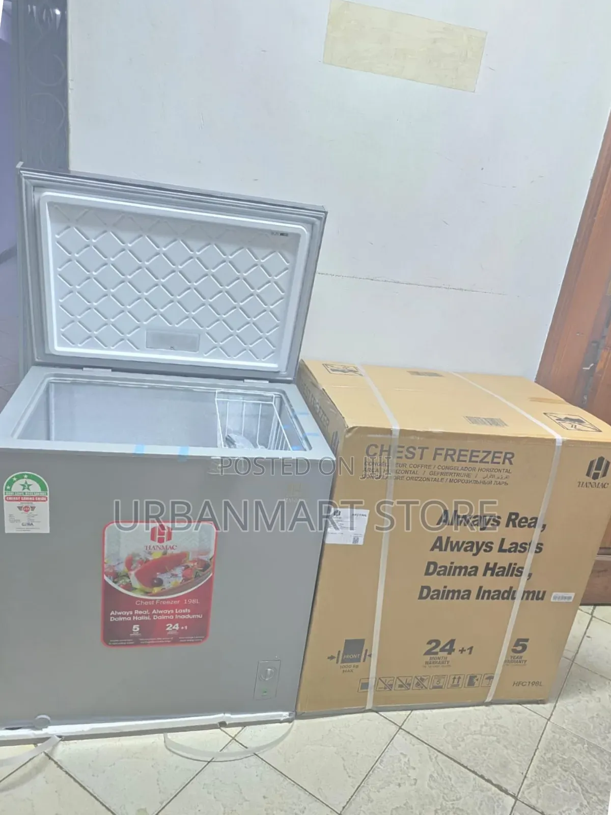 200 Litres Hanmac Deep Freezer for Home Business