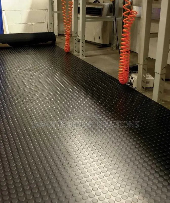 Workshop Rubber Coin Carpet