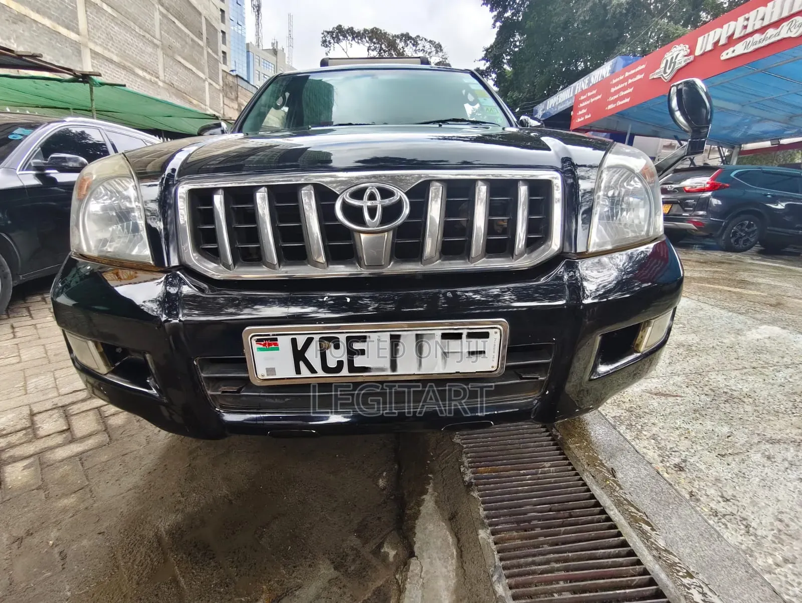 Toyota Land Cruiser Prado 2008 Black
