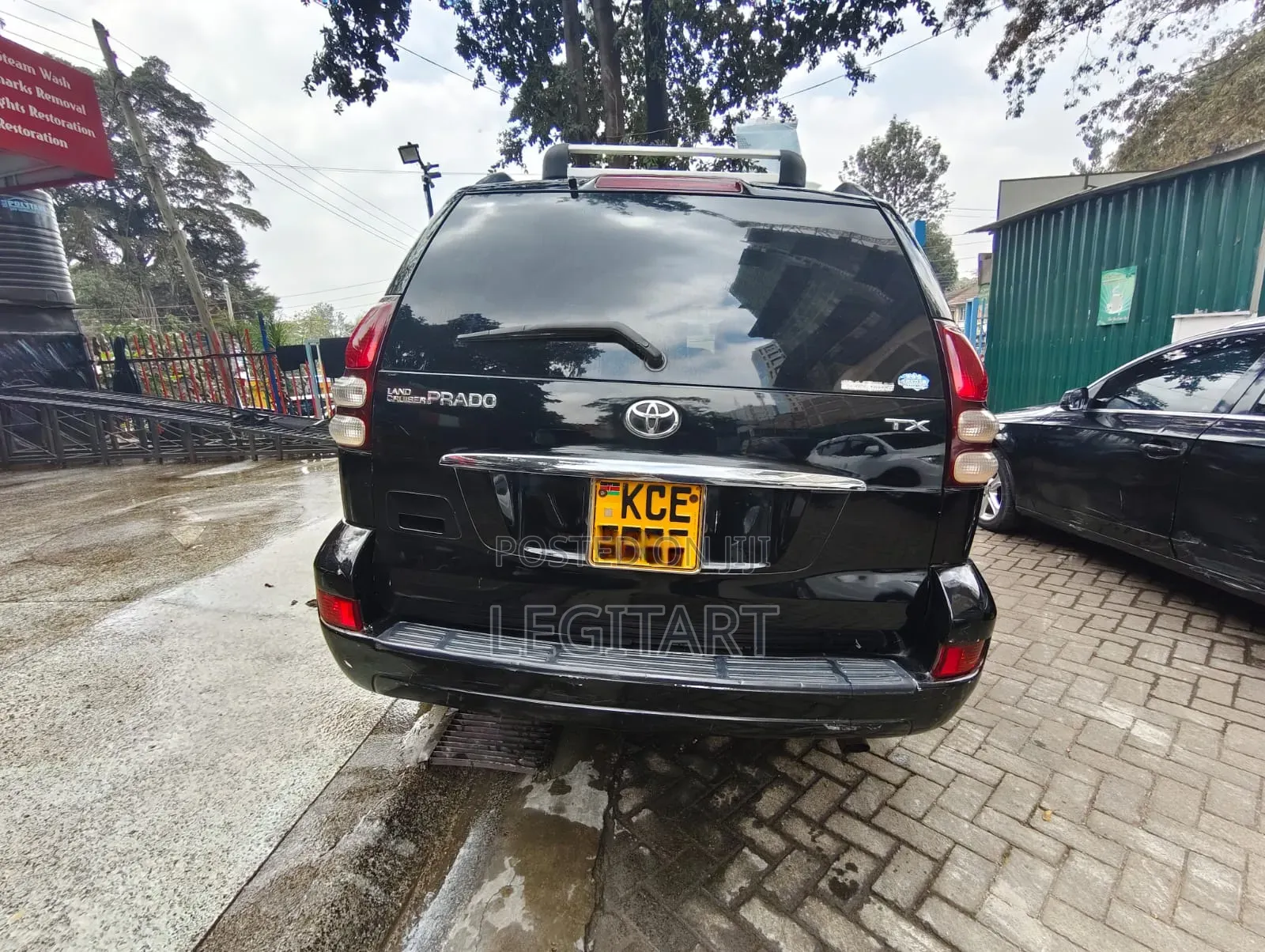 Toyota Land Cruiser Prado 2008 Black