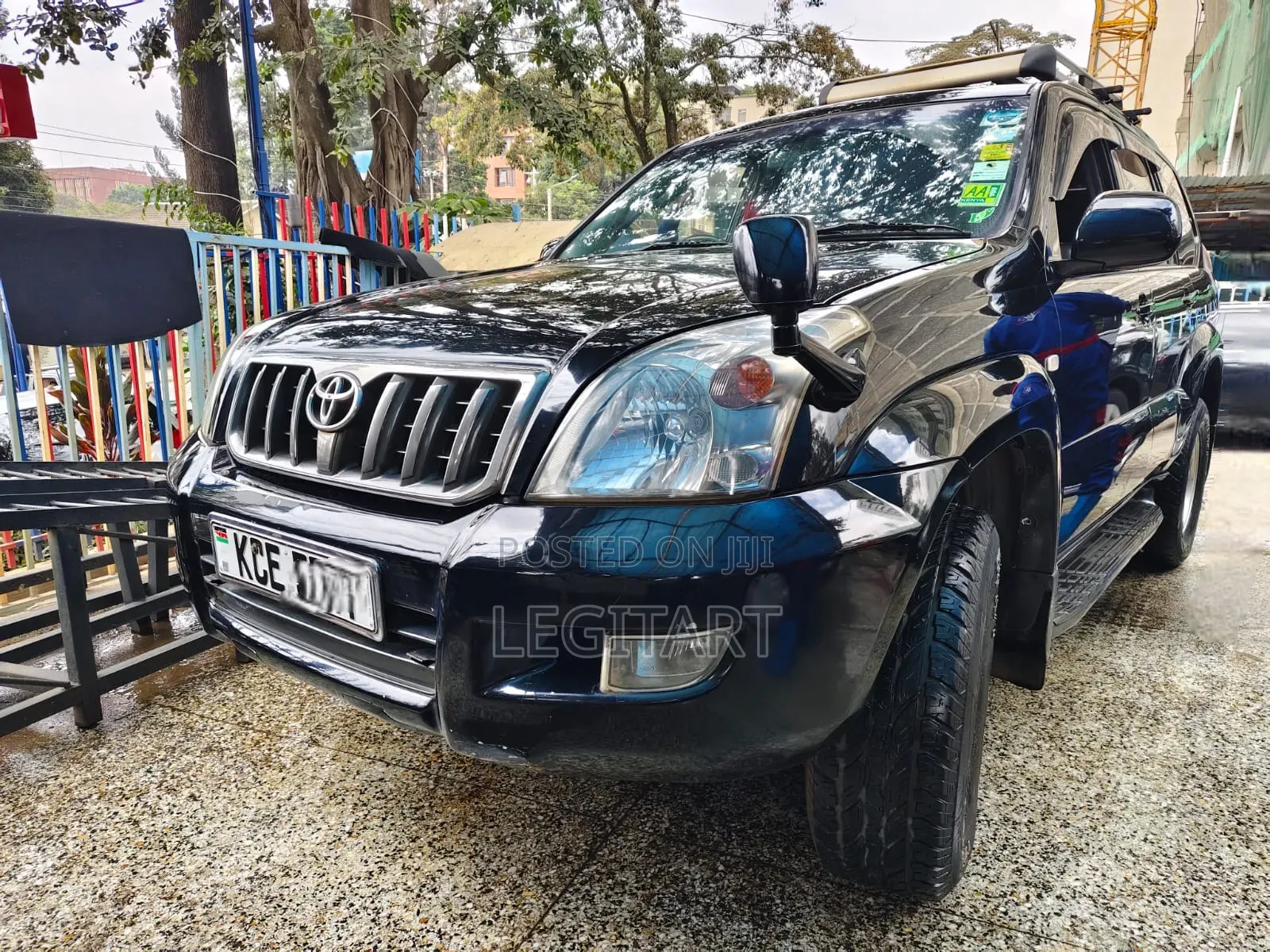 Toyota Land Cruiser Prado 2008 Black
