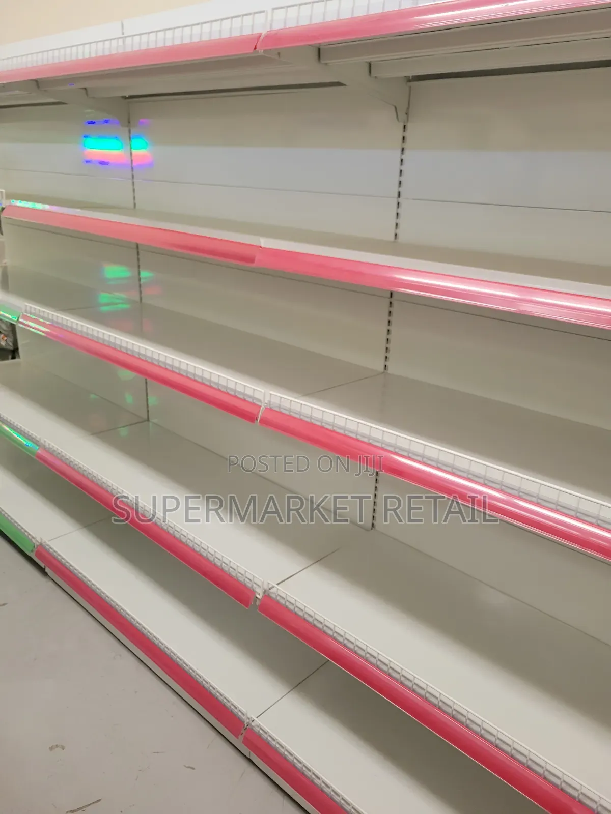 Premium Single-Sided Supermarket Shelves