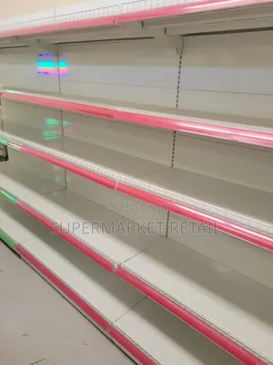 Premium Single-Sided Supermarket Shelves