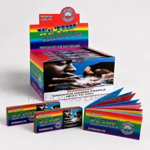 WeTop Organic Colorful Filter Tips – Perforated