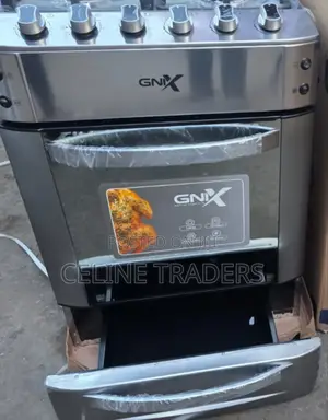 Gnix 60x60 Cooking Range With Food Warmer 3+1