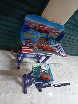Kids Cars Study Table With Chair – Fun Educational