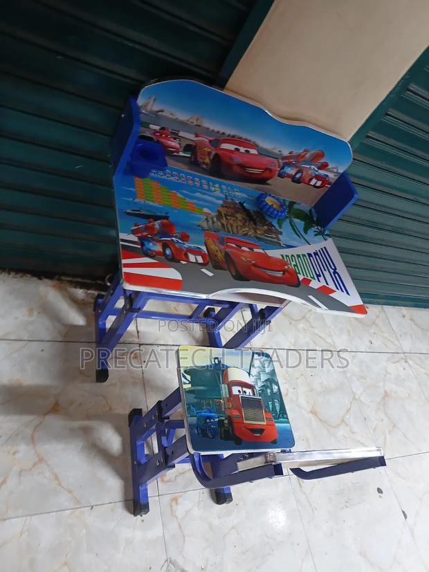 Kids Cars Study Table With Chair – Fun Educational