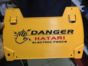 Electric Fence Warning Signs