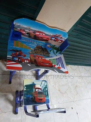 Kids Study Desk – Cars Design With Storage