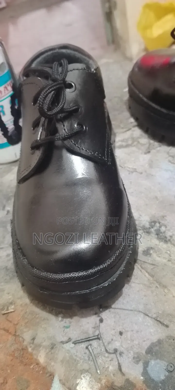 Back to School Leather Toughees Shoes