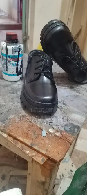 Back to School Leather Toughees Shoes