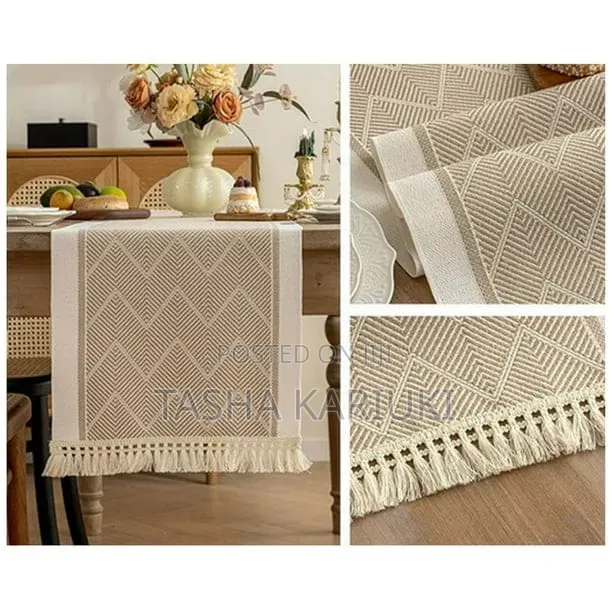 Premium Polyester Cotton Table Runner