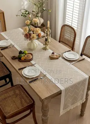 Premium Polyester Cotton Table Runner