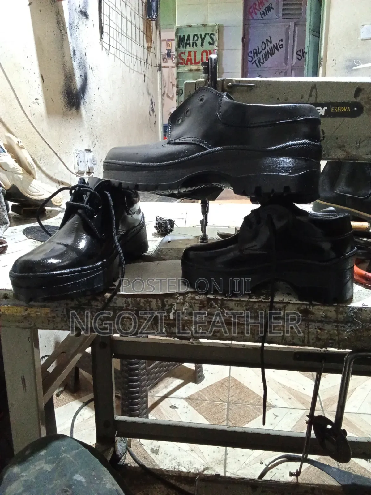 Back to School Leather Toughees Shoes