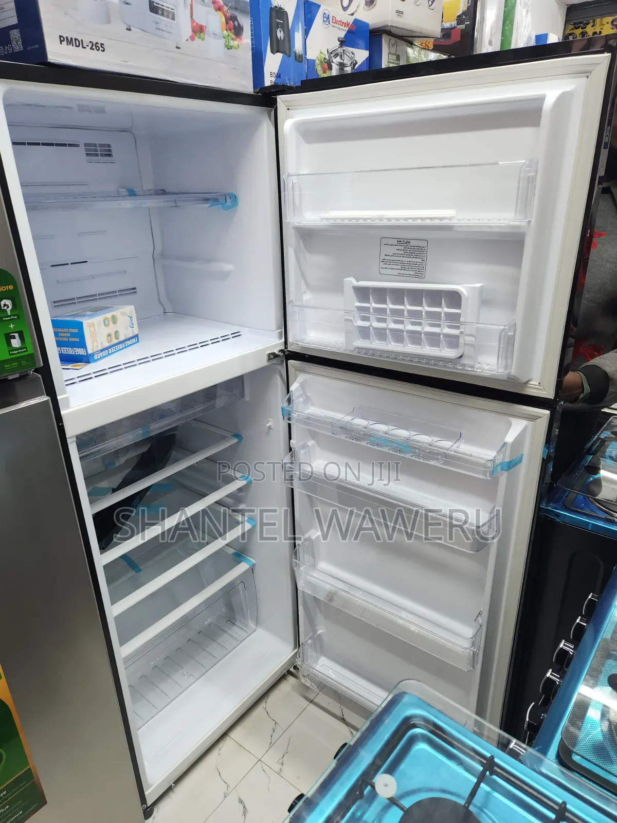 Tornado Double Fridge