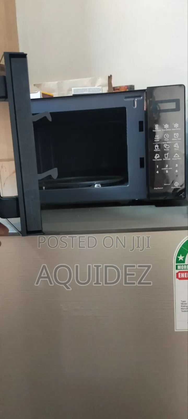 Heir Fridge and Microwave 2 Months Old