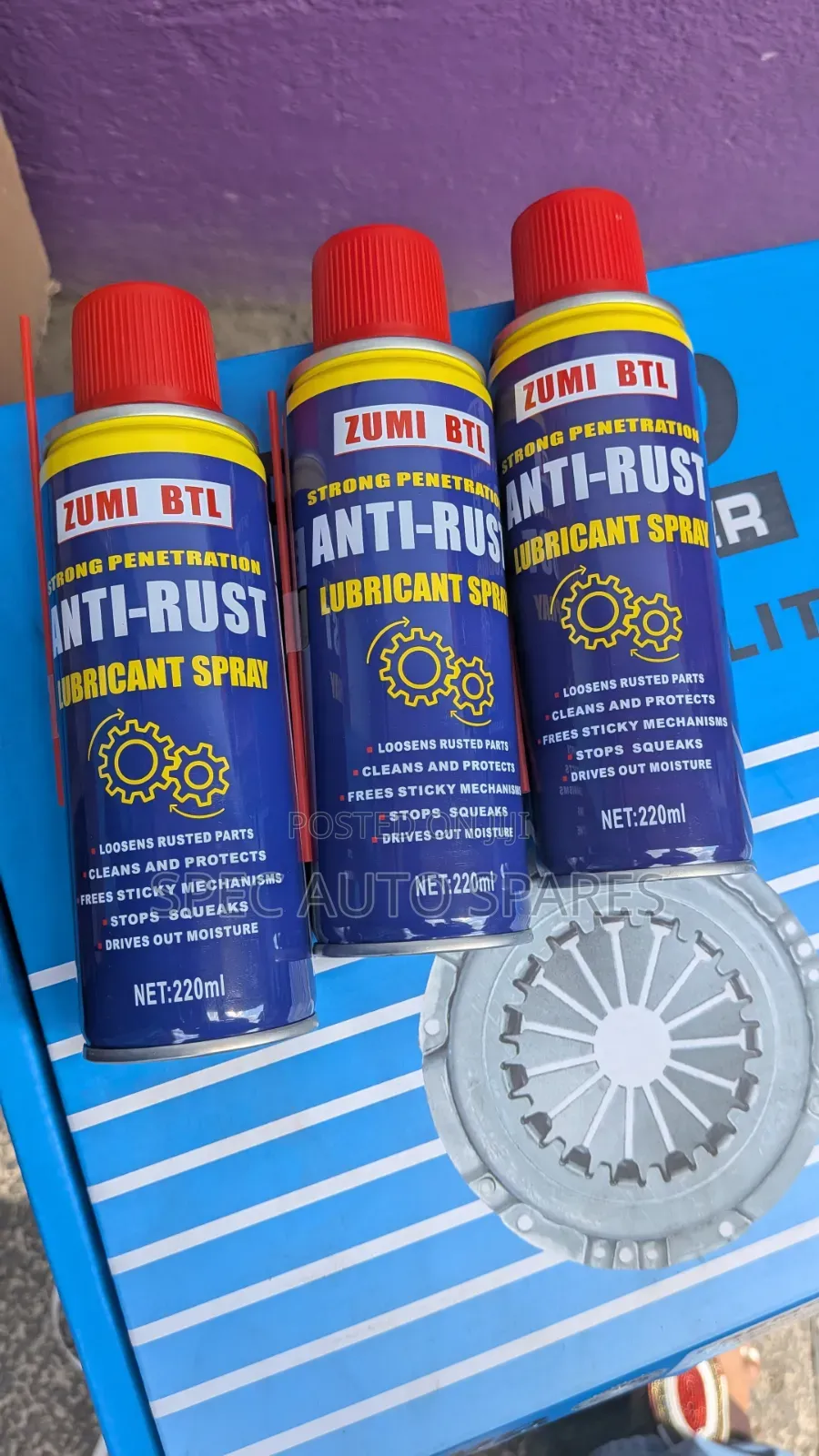 Antirust Rust Remover Medium Small and Big