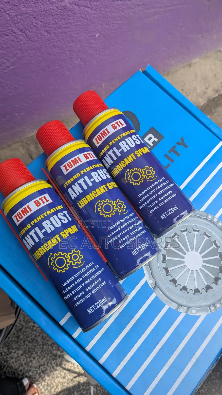 Antirust Rust Remover Medium Small and Big