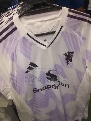 Away Manchester United White Jersey