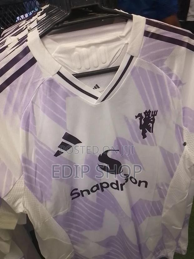 Away Manchester United White Jersey