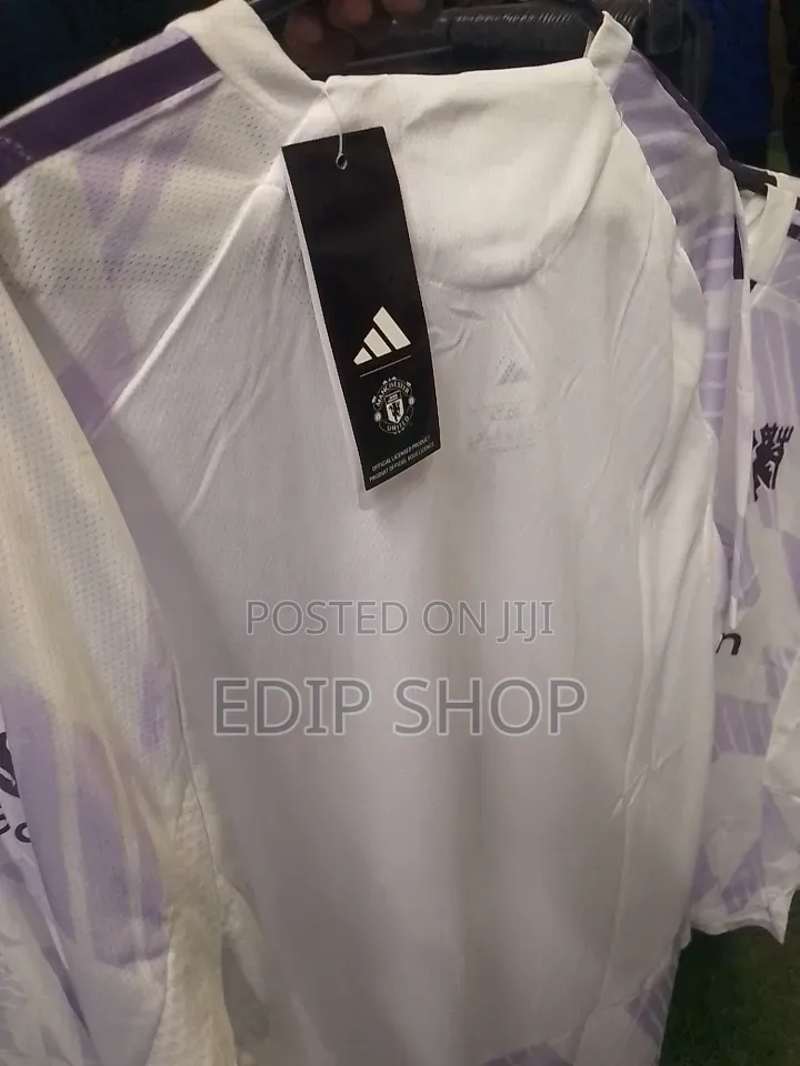 Away Manchester United White Jersey