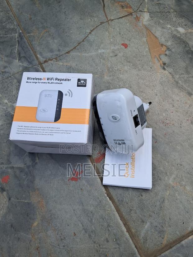 Wireless-N WiFi Repeater Extender Easy Setup Wireless Network