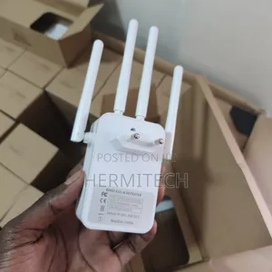 Mobile Wireless Repeater for Wireless WiFi Also Has Ethernet Port