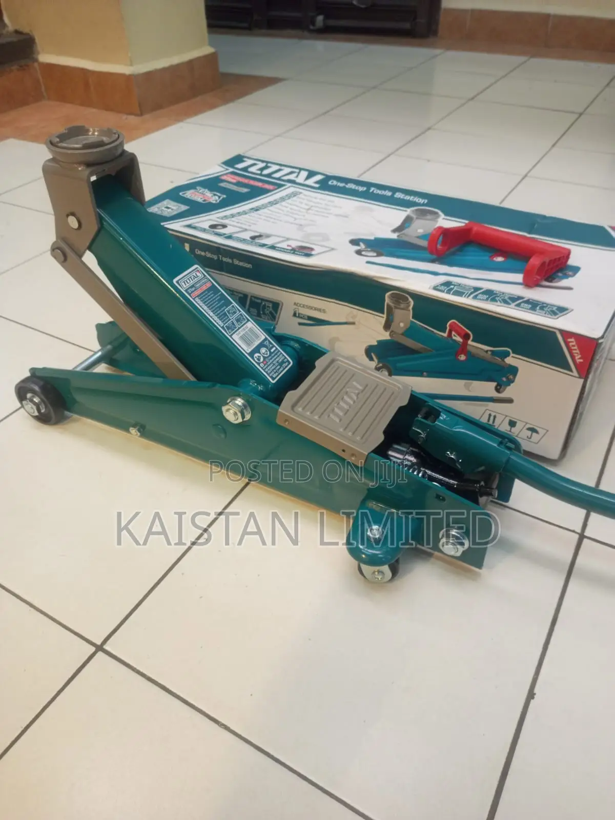 3-Ton Hydraulic Trolley Jack – Garage Lift Pump Jack