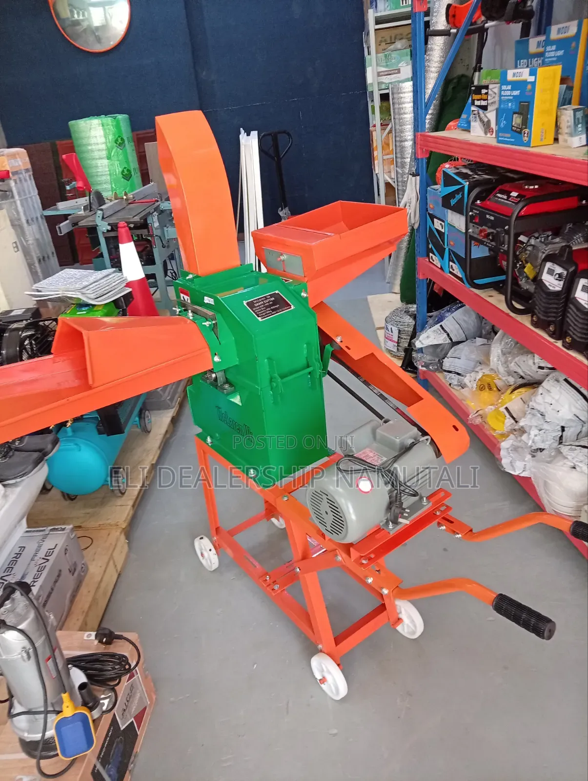 Premium 3HP Chaff Cutter for Cattle, Sheep, Goats Dairy Farms