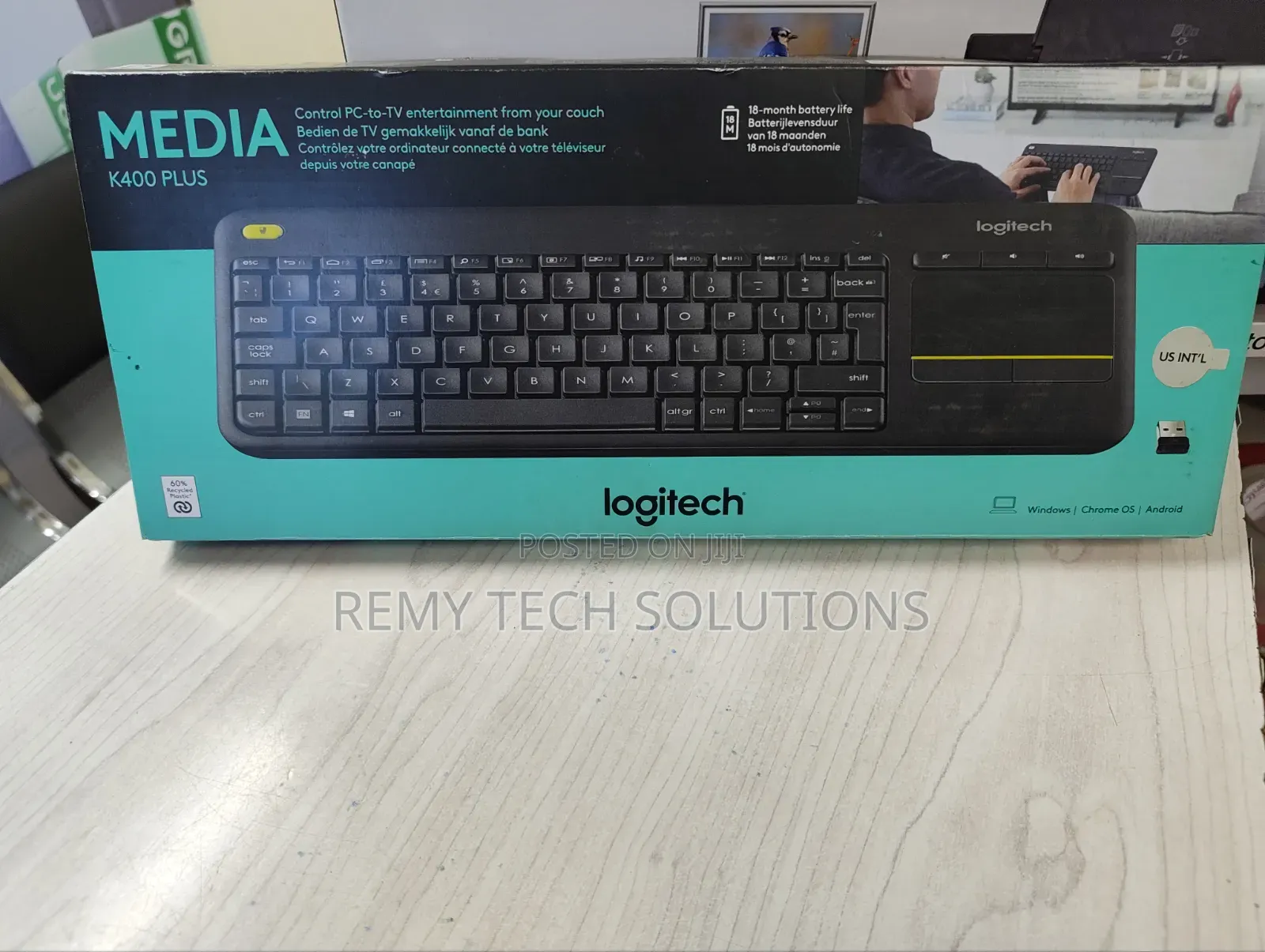 Logitech Plus Wireless Touch Keyboard