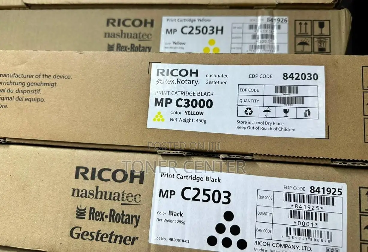 Original Ricoh MPC 3000 Colour Toner – C3503/C4503/C5503/C6003.