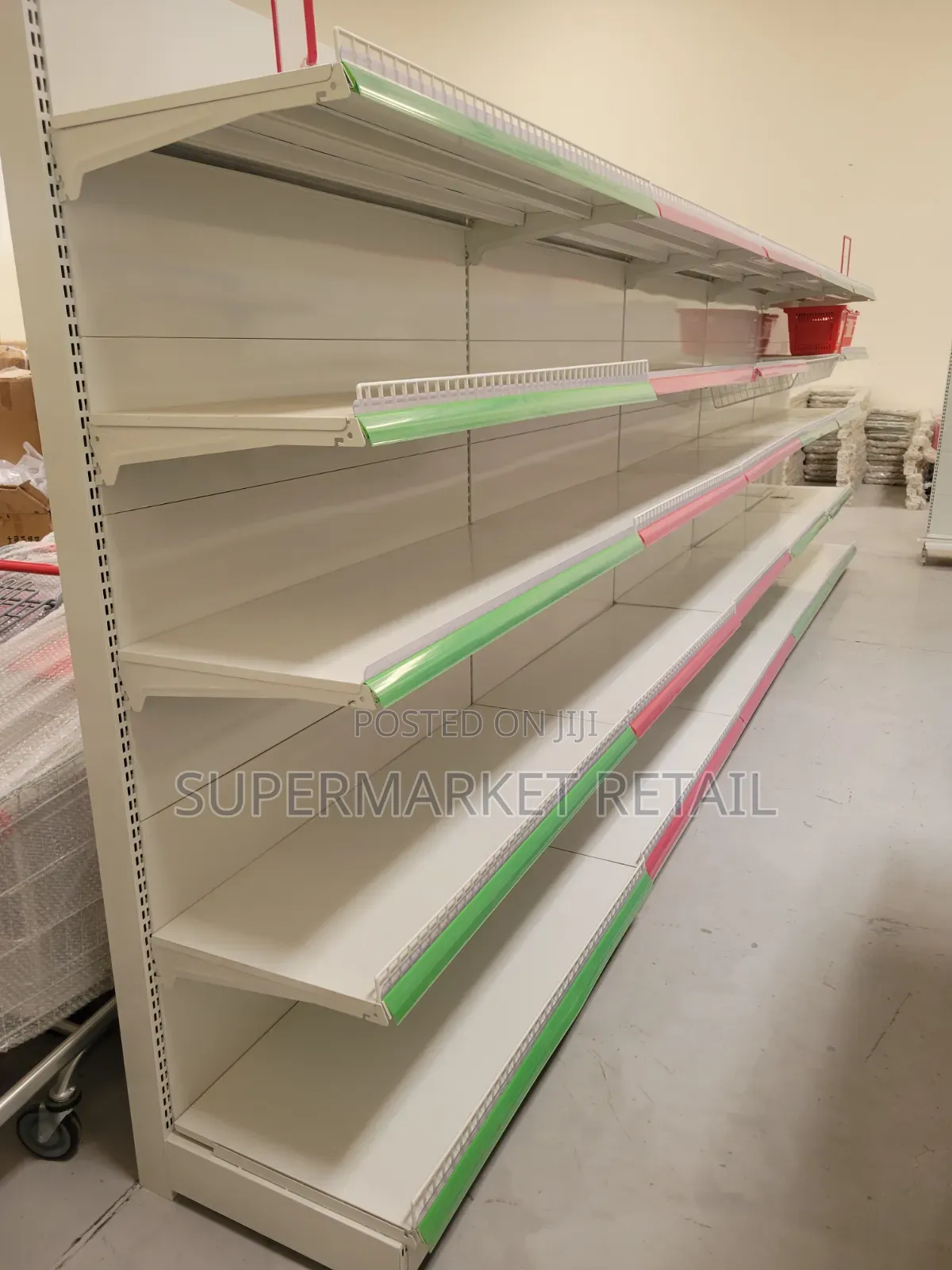 Heavy-Duty Supermarket Middleshelves Shelves