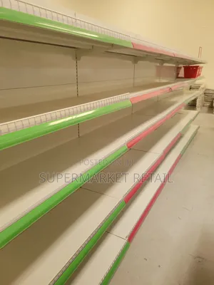 Heavy-Duty Supermarket Middleshelves Shelves