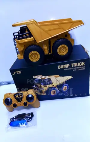 Children's Remote Control Dump Truck 6 Channels 1:24 With LED Sound