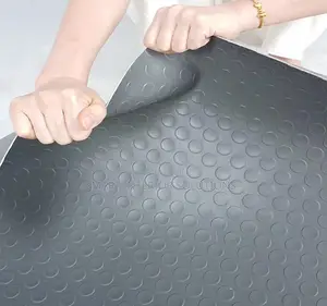 Grey Flooring Coin Carpet