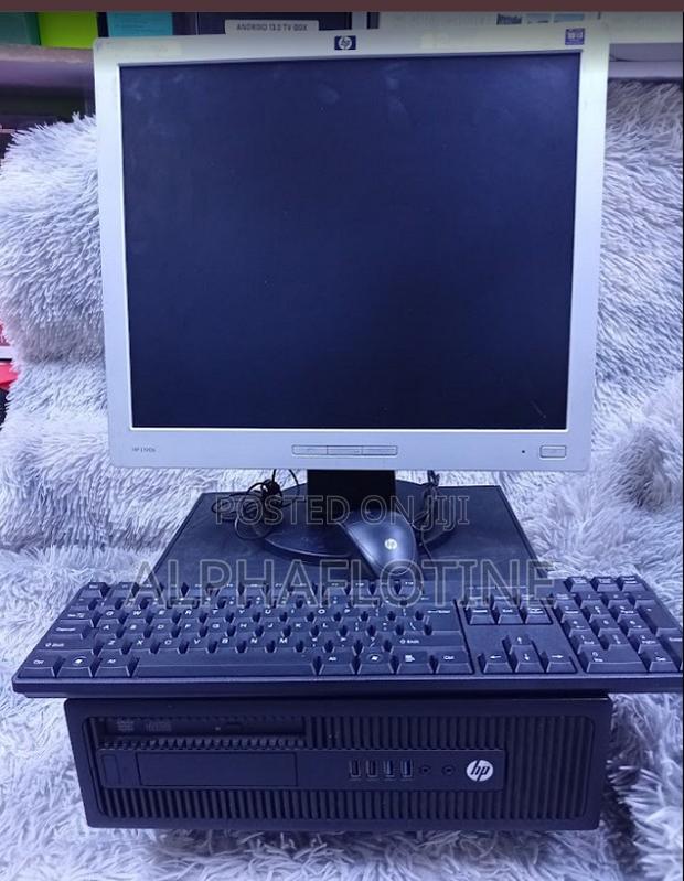 New Desktop Computer HP ProDesk 600 G1 4GB Intel Core i5 HDD 500GB - main view