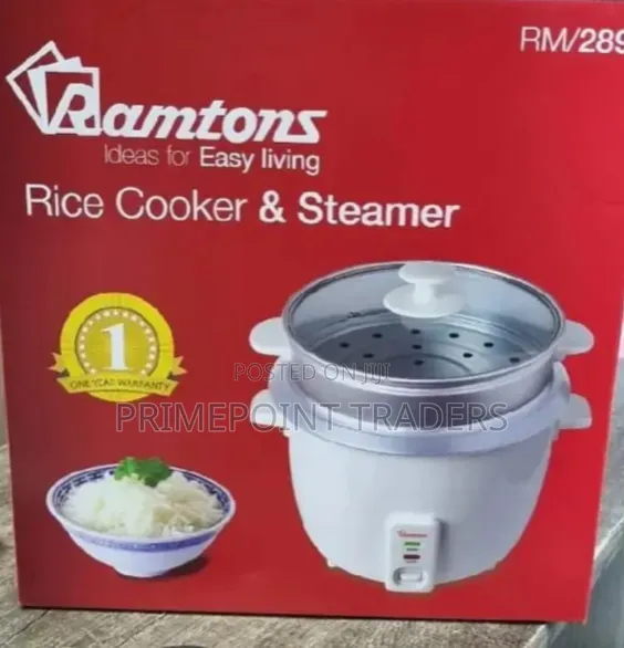 Ramtons RM/289 1.8L Rice Cooker Steamer – Easy Everyday Cooking