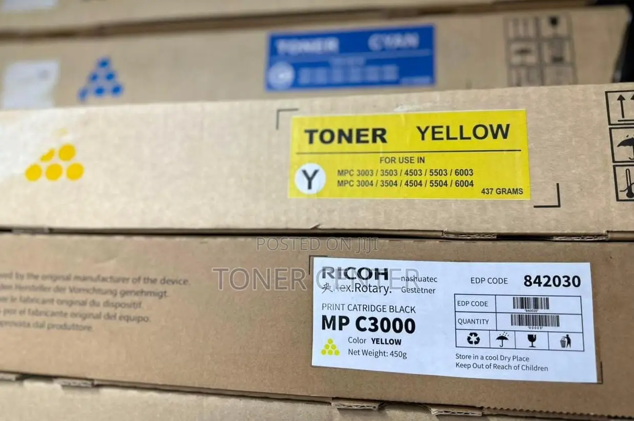 Original Ricoh MP C3000 Colour Toner – MP C2000/C2500/C3000.
