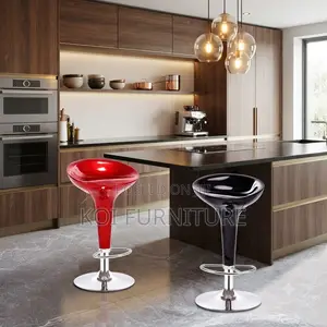 Barstool; Ergonomic Shaped Round Recliner Barstools