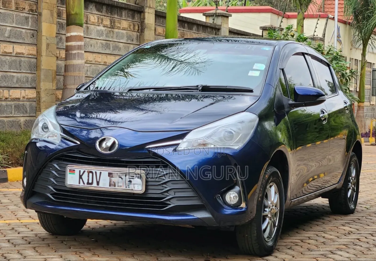 Toyota Vitz 2019 Blue
