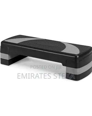 Aerobic Fitness Stepper Exercise Machine With Adjustable Foot Pedals,