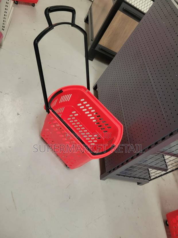Premium Supermarket Plastic Trolleys