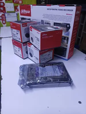 Dahua 2MP 4 Channel CCTV Kit With IR Night Vision Cameras