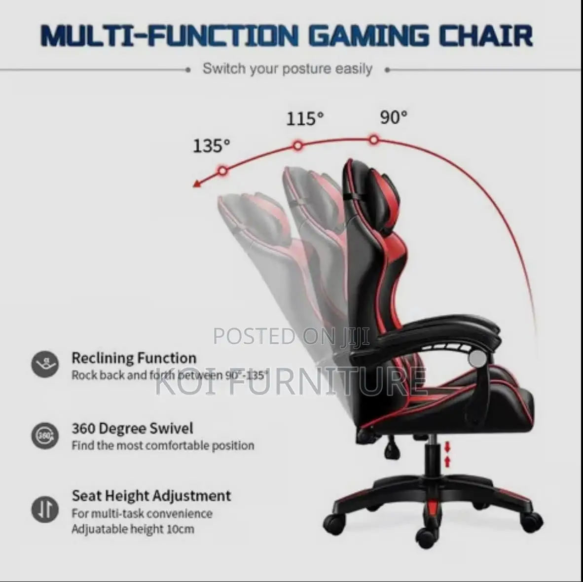 Office Chairs; Ergonomic Extreme Gaming Chairs