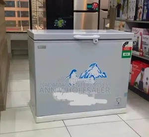 Colour Grey Ecomax 219 Freezer. Double Sided